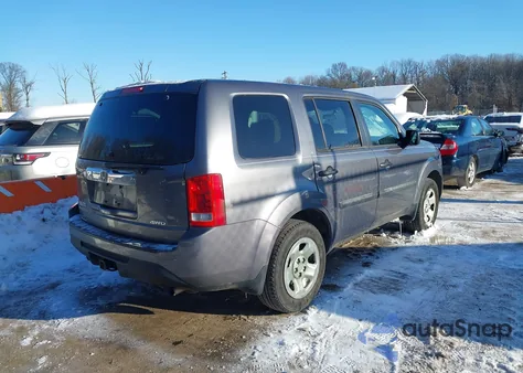 2015 Honda Pilot Lx from USA, damaged, VIN 5FNYF4H21FB011355